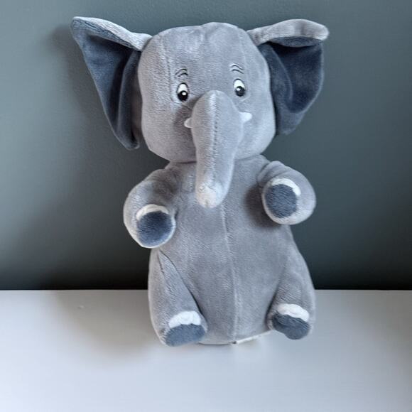 Kohls Cares Saggy Baggy Elephant Gray Plush Soft Toy 10" Stuffed Animal t28 - Picture 4 of 15